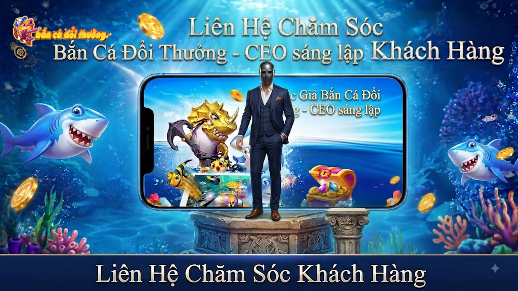Tác giả bắn cá đổi thưởng tài năng – CEO Thomas Hưng